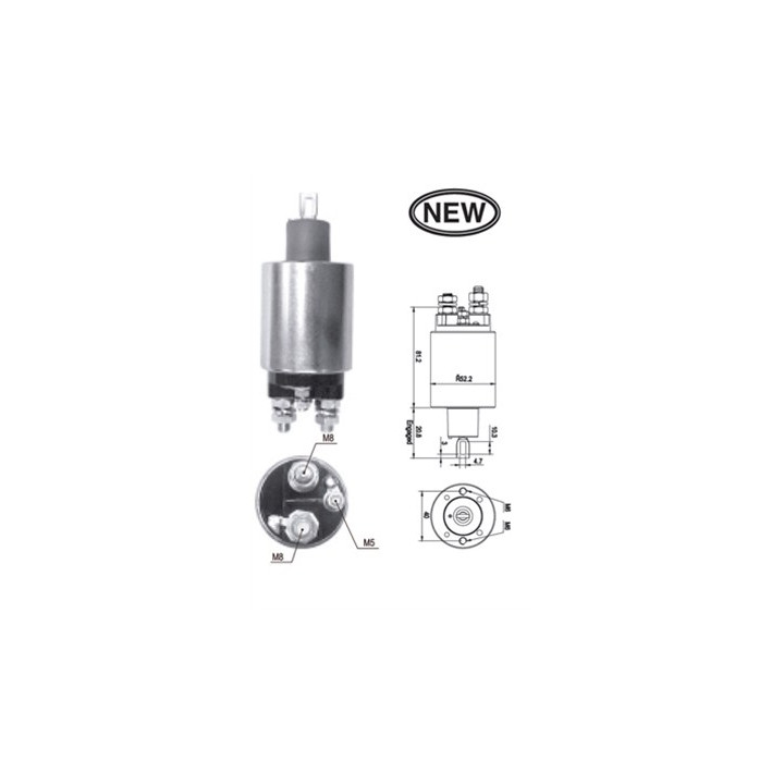 Włącznik elektromagnetyczny, rozrusznik MAGNETI MARELLI 940113050539