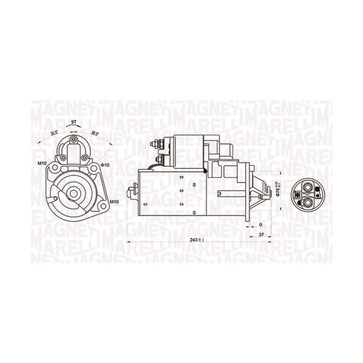 Rozrusznik MAGNETI MARELLI 063720680010