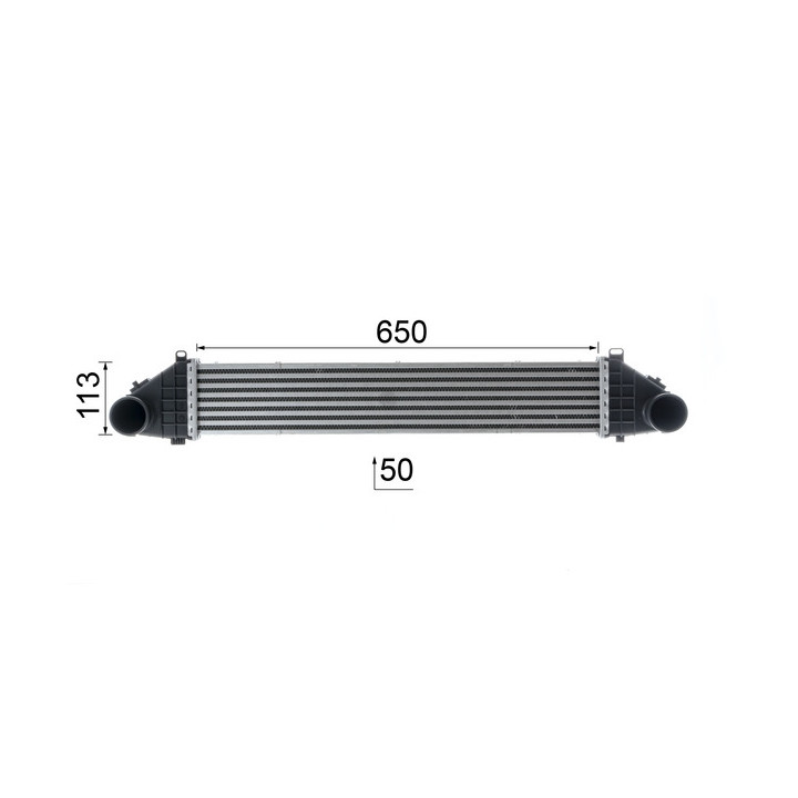Chłodnica powietrza Intercooler MAHLE CI 139 000P