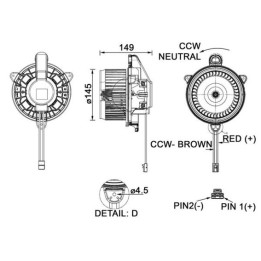 Dmuchawa nawiewu MAHLE AB 277 000P