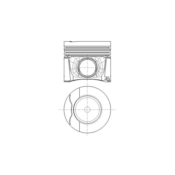 Tłok MAHLE 037 PI 00152 000