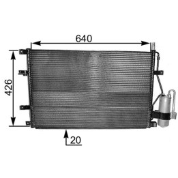 Skraplacz klimatyzacji MAHLE AC 227 000S