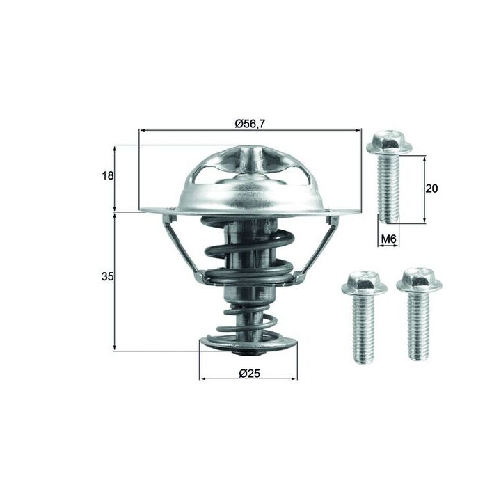 Termostat MAHLE TX 202 90D