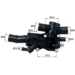Termostat MAHLE TH 44 83