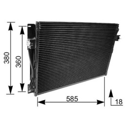 Skraplacz klimatyzacji MAHLE AC 173 000P