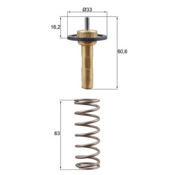 Termostat MAHLE TX 311 90D
