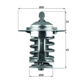 Termostat MAHLE TX 70 82