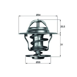 Termostat MAHLE TX 13 87D