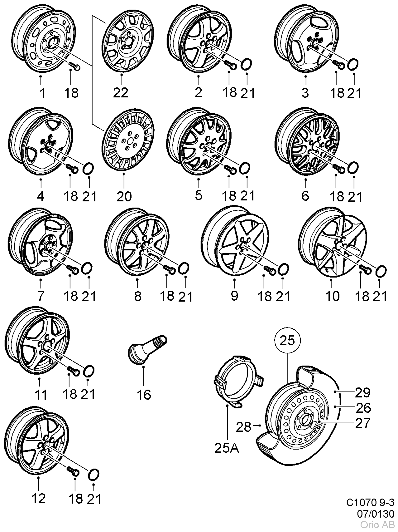 Wheel (1998 - 2003)