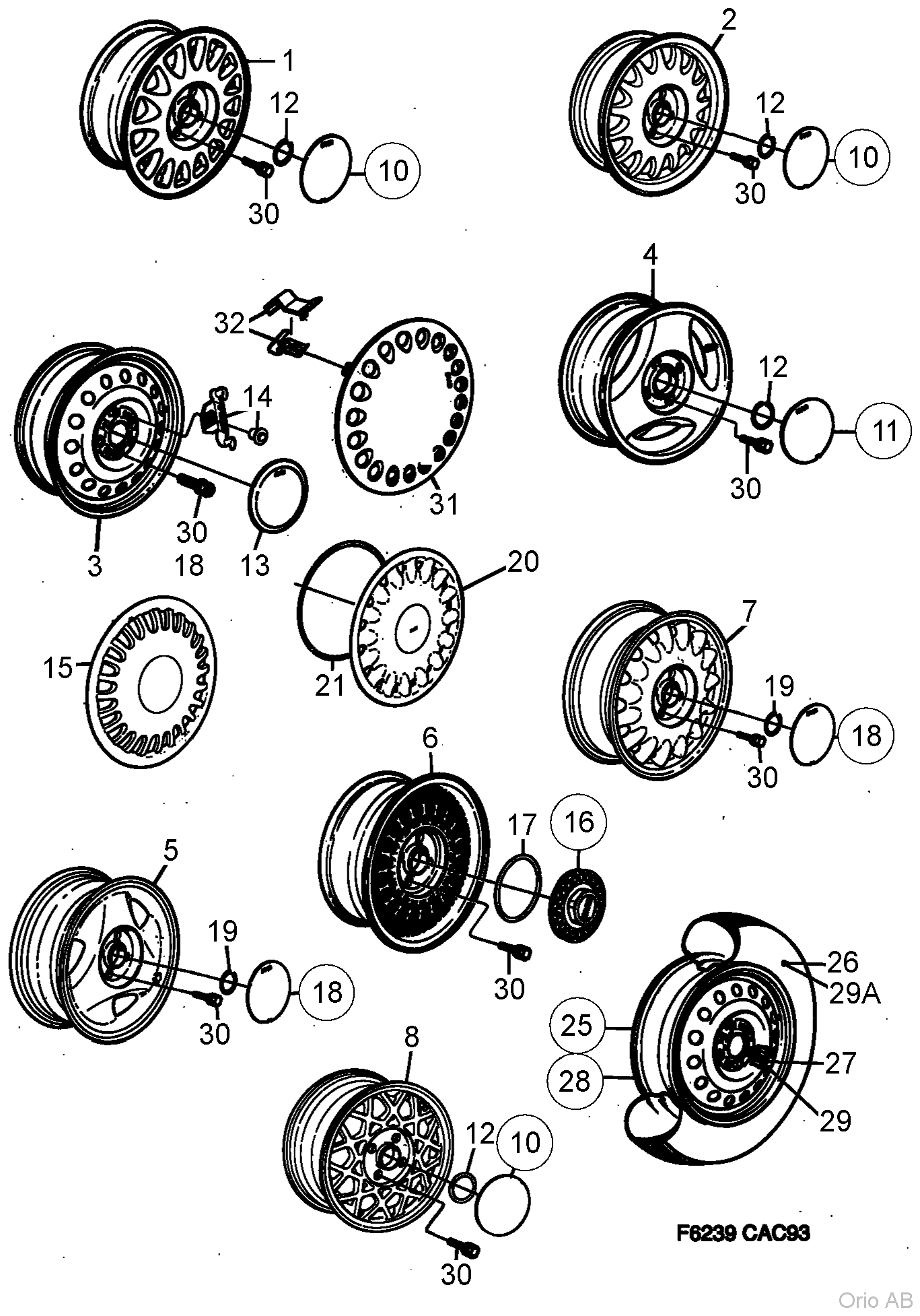 Wheel (1990 - 1993)